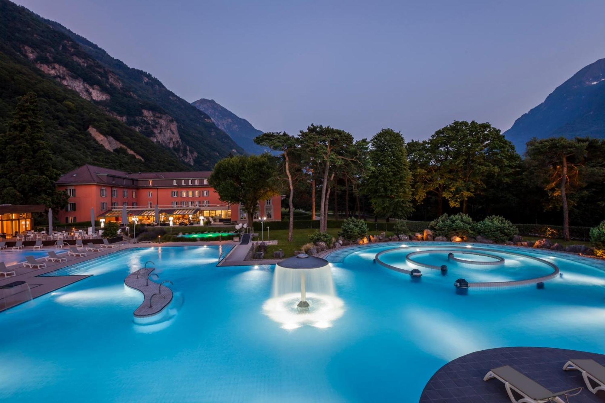 Grand Hotel Des Bains Lavey-les-Bains Kültér fotó