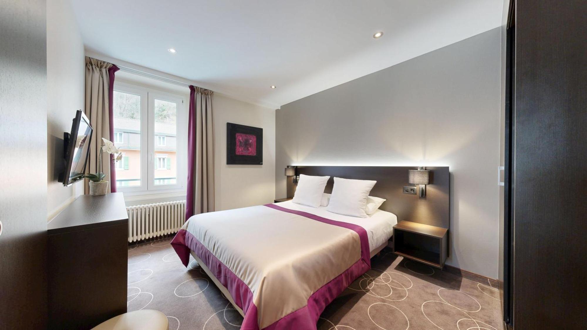 Grand Hotel Des Bains Lavey-les-Bains Szoba fotó