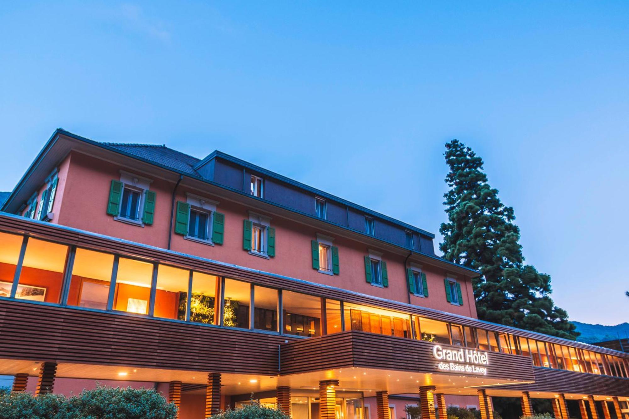 Grand Hotel Des Bains Lavey-les-Bains Kültér fotó
