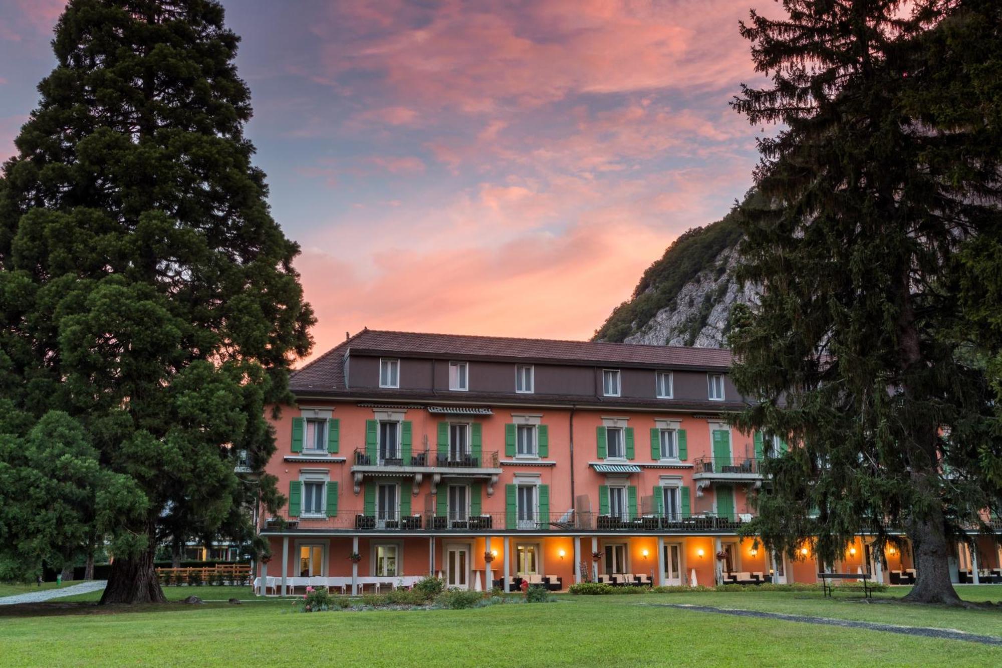 Grand Hotel Des Bains Lavey-les-Bains Kültér fotó